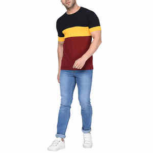 Camiseta de Algodón 100% Transpirable de Secado Rápido para Hombre, Corte Holgado, Estampada, Nueva, Personalizada, Ligera, Cuello Redondo - Product Image 2