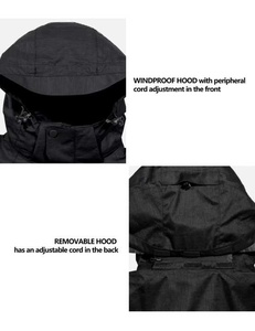 Vestes Homme Manteau Softshell Avec Couche Imperméable Durable Et Veste Respirante Pour Homme - Product Image 4