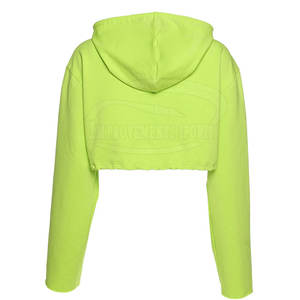 Venta en línea Crop Top Hoodies Mujeres de alta calidad Crop Top Hoodies Low MOQ Mujeres Crop Top Hoodies - Product Image 2