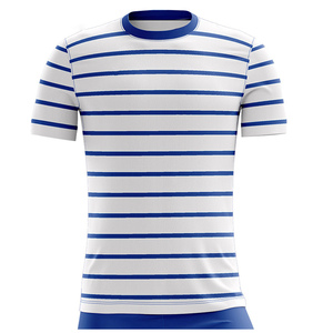 Maillot de football grande taille panneau travail col O confortable respirant maillot de football de haute qualité - Product Image 5
