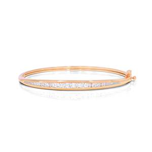 Brazalete Delicado con Diamantes Redondos - Product Image 6