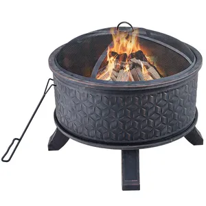 Support de fosses sombres de feu de haute qualité, accessoires de jardin en cuivre, foyer élégant pour la maison, l'hôtel, les lieux de feu à bas prix - Product Image 4