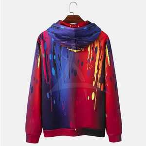 2025 Sublimation Hoodies Solide 100% Coton Écologique Respirant Tissu Chaud pour Temps Froid et Activités de Plein Air Hommes - Product Image 2