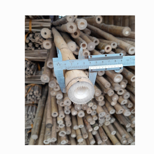 100% Poteaux en bambou jaune traité naturel Poteau droit Bambou de la forêt Ville natale Poteaux en bambou de grande taille avec différentes tailles - Product Image 2