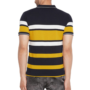 2024 OEM vente en gros personnalisé hommes respirant pour Polo T-Shirts nouveaux polos à manches courtes solides à la mode chemise personnalisable vierge - Product Image 2