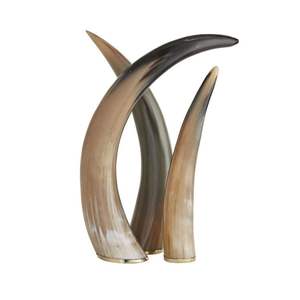 Corne à boire naturelle personnalisée corne de Viking bière et vin Restaurant utilisation de mariage corne de Viking antique sculptée pour la fête de Noël - Product Image 1