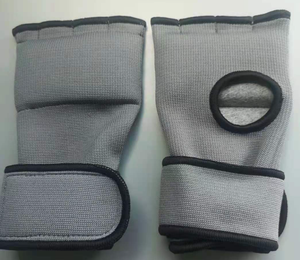 ถุงมือชกมวยแบบพันเร็ว คุณภาพพรีเมียม บุเจลด้านใน ปรับแต่งได้ ขายส่ง สำหรับทุกเพศ - Product Image 3