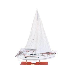 ELAN Bateau à voile en bois fait à la main pour la décoration intérieure Feng Shui du Vietnam Usine directe de haute qualité - Product Image 1