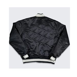 แจ็คเก็ตเบสบอลวาร์ซิตี้สไตล์วินเทจสำหรับผู้ชายและผู้หญิง  แบบมีกระดุม  ลายตาราง  พร้อมโลโก้ด้านหน้า  รุ่นใหม่สำหรับฤดูหนาว - Product Image 4