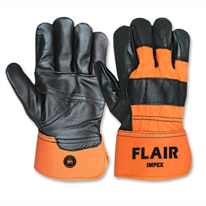 Guantes de trabajo de conductor canadiense de alta calidad cuero genuino cuero de grano de vaca térmico para invierno Casual playa uso diario liso - Product Image 3