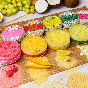 Lemon Sugar <b>Body</b> <b>Scrub</b> OEM ODM Private Label Exfoliating Sugar <b>Scrub</b> Cosmetic Manufacturer Wholesale Bulk Supply EU Made - Product Image 2