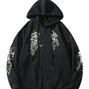 Nueva llegada Sudadera con capucha de diamantes de imitación Jersey personalizado Sudadera con capucha de diamantes de imitación Térmica Precio de alta calidad Ropa informal Sudadera con capucha de diamantes de imitación - Product Image 1