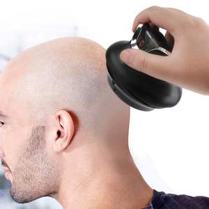 Tondeuse rotative sans fil rechargeable pour hommes, lame en acier inoxydable pour cheveux courts, usage domestique et professionnel, barbier français - Product Image 4