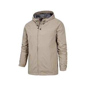 EXCELLENTE QUALITÉ HOMME COUPE-VENT LÉGER 100% NYLON PULLOVER VESTE À CAPUCHE - Product Image 4