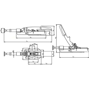For BESSEY Pushrod <b>Clamp</b> Size 15 for Secure Fastening in Various Applications - Product Image 4