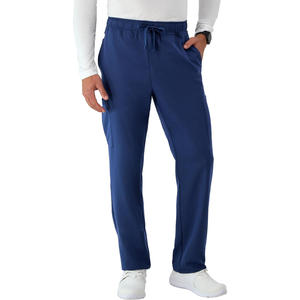 Pantalones médicos personalizables con impresión de logotipo y bordado Tela suave y duradera Uso profesional en clínicas y hospitales - Product Image 1