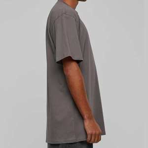 เสื้อยืดไหล่ลงของผู้ชายผ้าฝ้าย100% ออกแบบโลโก้ได้ตามต้องการ - Product Image 3