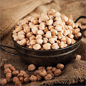 Pois chiches frits sains au poivre noir Collations séchées jaunes Prix de gros Collations saines aux pois chiches - Product Image 1