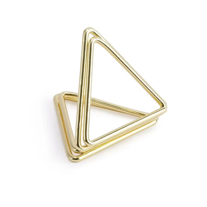 Luxury Golden Card Stand Decorative Organizer Ideal for Name Tags Invitations or Photo Display on Tabletops - Product Image 1