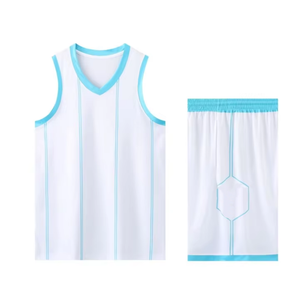 Uniformes de basket-ball personnalisés pour hommes et femmes Combinaisons d'entraînement 100% polyester respirantes à séchage rapide - Product Image 3