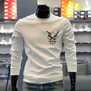 Sudaderas informales transpirables al por mayor, diseño elegante, sudadera para hombre, camisas para hombre con cuello redondo de calidad superior - Product Image 1
