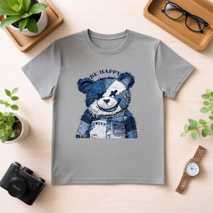 T-Shirt Unisex Oversize Personalizzata 210GSM 100% Cotone Stile Casual con Stampa Serigrafica - Product Image 3
