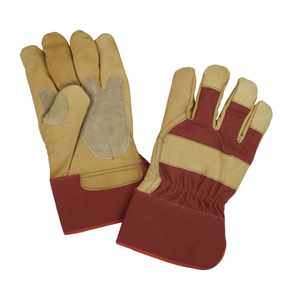 Guantes de seguridad para hombre al por mayor de primeras marcas, piel de vaca y piel de oveja de alta calidad para protección de manos, guantes de trabajo - Product Image 4