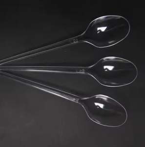 Matériel de qualité alimentaire en plastique jetable ustensiles portables 3 en 1 ensemble de couverts de camping couteau fourchette cuillère ensemble - Product Image 5