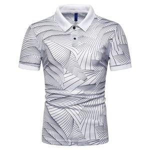 Camiseta Polo de Color Sólido Personalizada, de Alta Calidad, Corte Ajustado, Logotipo Bordado, Manga Corta, para Hombre, en Material 100% Algodón - Product Image 1