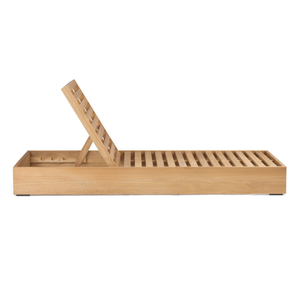 Chaises longues de piscine pliantes en teck massif de qualité durable et modernes, chaises longues de plage pour se détendre, pour une utilisation en villa et en hôtel - Product Image 6