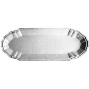 Bandeja de Servicio de Alimentos de Diseño de Lujo, Bandeja Decorativa de Metal, Perfecta para Vajilla Formal y Eventos Especiales a Buen Precio - Product Image 1