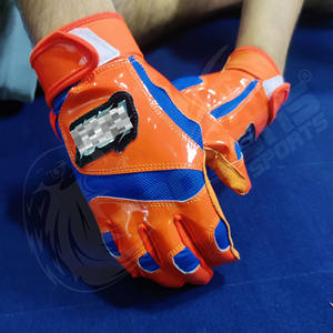 Trqsons ถุงมือเบสบอลหนังดิจิทัลปรับแต่งได้คุณภาพสูงสำหรับเหยือกไม้แข็ง/ซอฟต์บอล - Product Image 1