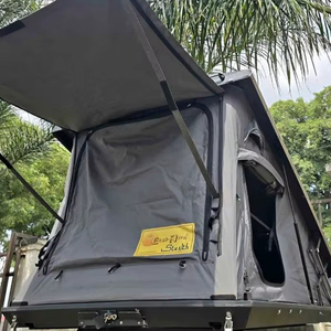 Carpa de techo fácil de usar, impermeable, con apertura lateral, para 3-2-3 personas, de carcasa rígida, para remolques y coches. - Product Image 1