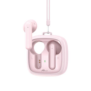 หูฟังอินเอียร์ EP-115บลูทูธไร้สายสีชมพูสำหรับเล่นกีฬาเล่นเกมหูฟังไมโครโฟนสำหรับโทรศัพท์มือถือ compu - Product Image 3