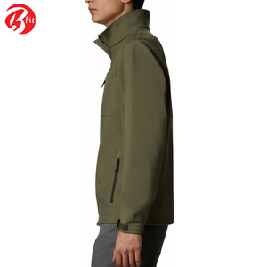 Offre Spéciale Veste Softshell d'Hiver de Meilleure Qualité pour Hommes Conception de Logo Personnalisé à Col Montant - Product Image 5