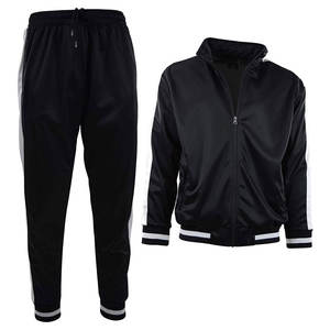 ชุดวอร์มสำหรับผู้ชายชุดวิ่งจ๊อกกิ้งผ้าฟลีซแบบเรียบมีซิปติดโลโก้2024 - Product Image 4