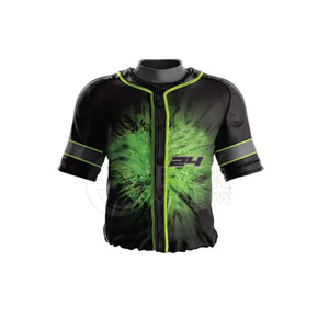 Uniforme de Béisbol Transpirable de Bajo Precio con Diseño Personalizado, Logotipo Frontal, de Invierno, de Buena Calidad, de Secado Rápido, 100% Poliéster EVER GLOW, Cuello Redondo - Product Image 2