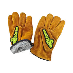 Ventas calientes Guantes DE SEGURIDAD TPR resistentes con protección para nudillos Guantes de impacto anticorte para mecánicos - Product Image 5