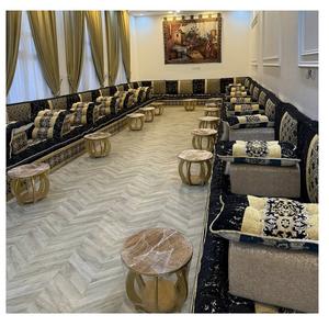 Sofá estilo Majlis árabe, diseño clásico, elegante conjunto para sala de estar, asientos de esquina de lujo, diseño que ahorra espacio - Product Image 1
