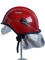 Casque de pompier de sécurité ignifuge de vente directe d'usine de type européen chapeau d'équipement de lutte contre l'incendie
