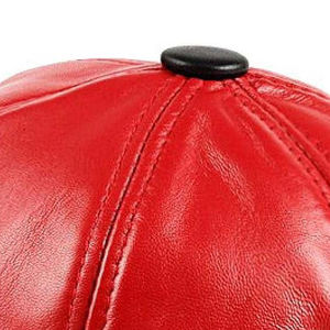 Promotion Logo personnalisé prix d'usine Sports de plein air vente en gros de casquettes en cuir pour hommes casquettes en cuir pour hommes Service OEM - Product Image 2