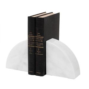 Sujetalibros de Mármol Contemporáneos de Fabricante Confiable, Añaden Elegancia Minimalista a Interiores Modernos y Áreas de Almacenamiento de Libros - Product Image 2