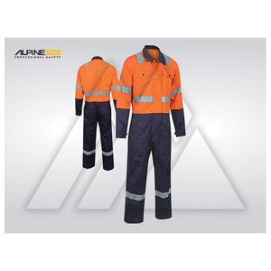 Prendas de seguridad de trabajo personalizadas unisex Overol de nuevo estilo 100% algodón Servicio OEM disponible - Product Image 2