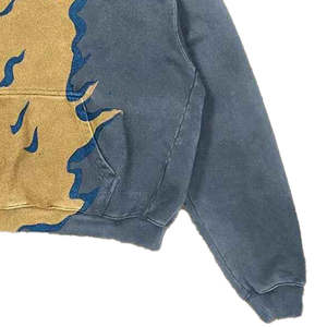 Sudadera con Capucha para Hombre, Impresa por Sublimación y Lavada al Ácido, 500 g/m², Talla Grande, Calidad Premium, Térmica, Fabricante OEM - Product Image 5