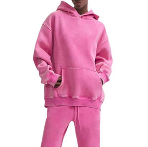 Sweat à capuche zippé en molleton français personnalisé pour homme, effet délavé à l'acide, délavé au soleil, double fermeture éclair, haute qualité - Product Image 1