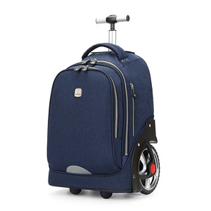 Neuer Cartoon Design School Roll rucksack mit Mehrfach ablage für Schüler Sac a Dos a Roulettes Enfants - Product Image 4