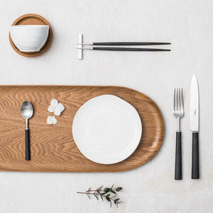Juego de cubiertos de comida de diseño simple recién llegado maravilloso para usar en vajilla de hotel y restaurante juego de cubiertos de acero inoxidable - Product Image 3