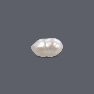 Perle de Basra 5,31 carats, perle d'eau douce naturelle, bouton de perle blanc/couleur 5-6 mm pour la fabrication de bijoux - Product Image 2
