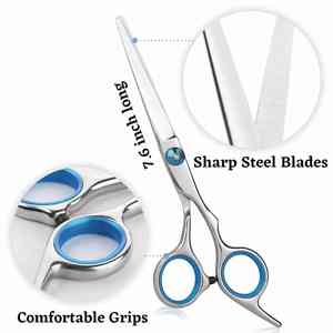 กรรไกรตัดผมมืออาชีพสำหรับร้านตัดผมทำจากเหล็กรับประกันคุณภาพ2ปี - Product Image 3