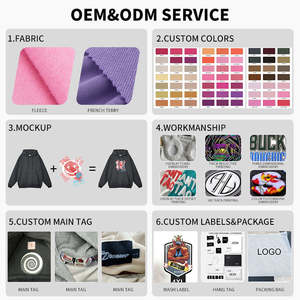 Nuevas Sudaderas con Capucha para Hombre, Elegantes, Gruesas, de Invierno, Talla Grande, de Poliéster/Algodón, Talla Personalizada, Logotipo Personalizado, Transpirables - Product Image 5